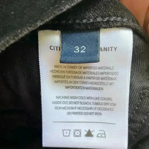 NWT Citizens Isola Cropped Boot Cut Velvet Jeans size 32 - Picture 8 of 10